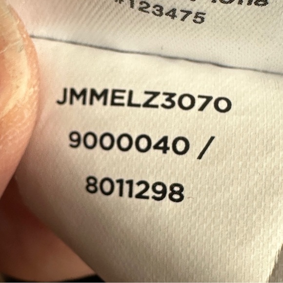 Jones New York tank, black, sz L, sheer top layer with sparkly polka dots - Picture 5 of 11